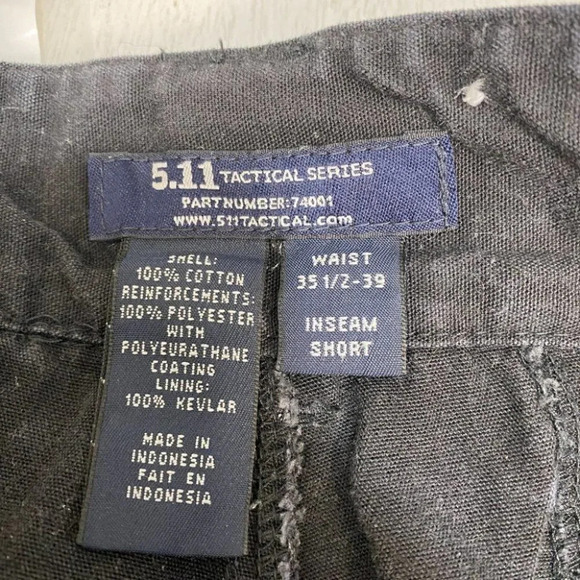 5.11 HRT Tactical Knee Pad Guard Tactical Pants 34x27 Navy 74001 - Picture 7 of 11